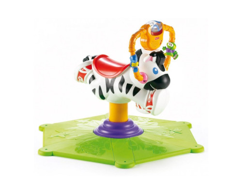 Скачи и вращайся Зебра (Fisher-Price) 