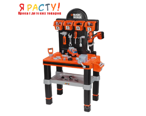 Ремонтная мастерская, набор инструментов Black And Decker (Smoby) 