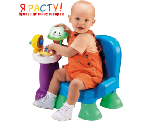 Обучающее кресло (Fisher-Price) "Смейся и учись" русский язык