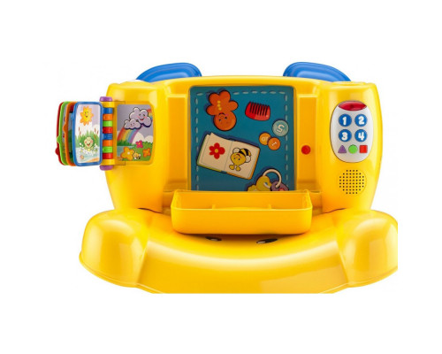 Стульчик (Fisher-Price) "Смейся и учись" русский язык 