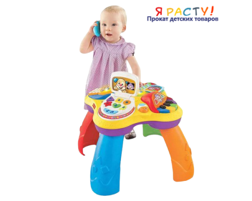 Развивающий столик "Смейся и учись" (Fisher-Price) английский язык 