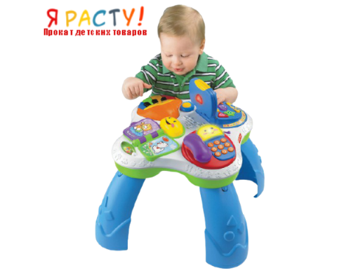 Развивающий столик "Смейся и учись" (Fisher-Price) английский язык 