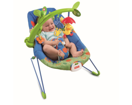 Кресло-люлька для младенцев "Весёлый утёнок" (Fisher-Price) 