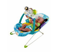 Музыкальный шезлонг "Белый медведь" (Fisher-Price) 