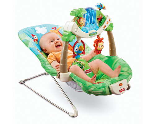 Шезлонг "Тропический лес" (Fisher-Price) 