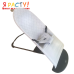 Детский шезлонг BabyBjorn Balance COTTON серый в клетку 