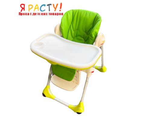 Стульчик для кормления Chicco Polly 2 в 1 (Салатовый) 