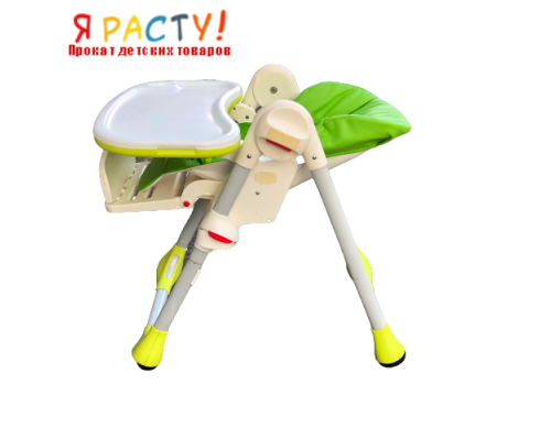 Стульчик для кормления Chicco Polly 2 в 1 (Салатовый) 