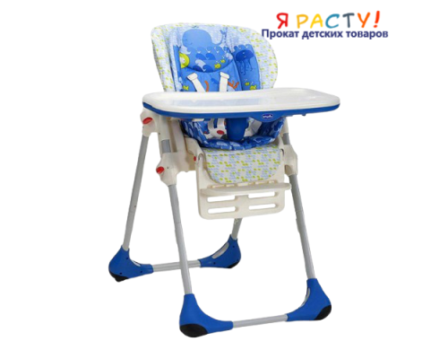 Стульчик для кормления Chicco Polly 2 в 1 (Sea World) 