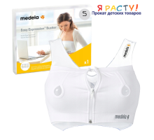 Топ-бюстье для сцеживания без рук (Medela) Размер M 