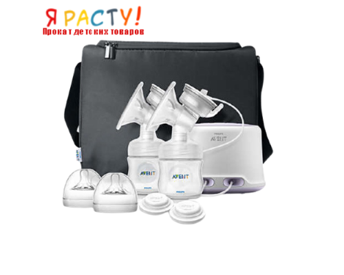 Двойной электронный молокоотсос Philips Avent Ultra Comfort Double SCF334/12 