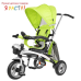 Детский трехколесный велосипед с ручкой Sport Trike Explorer зеленый  