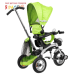Детский трехколесный велосипед с ручкой Sport Trike Explorer зеленый  