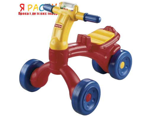 Беговел Самокат-толкатель Велосипед (Fisher Price) 