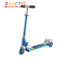 Детский трёхколесный самокат Scooter 810 (синий) 